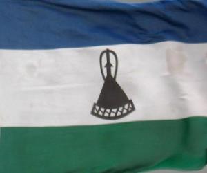 пазл Флаг Лесото